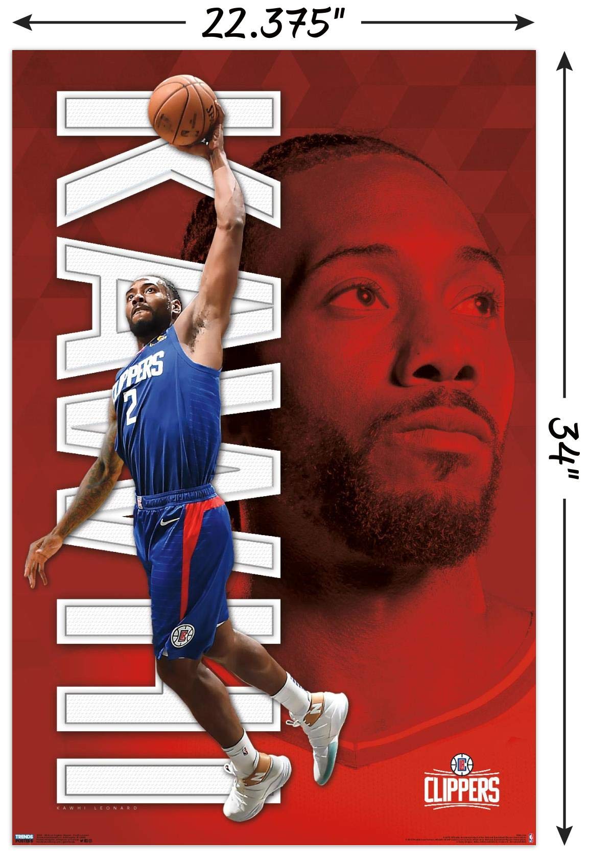 Amazon.co.jp: Trends International NBA ロサンゼルス・クリッパーズ